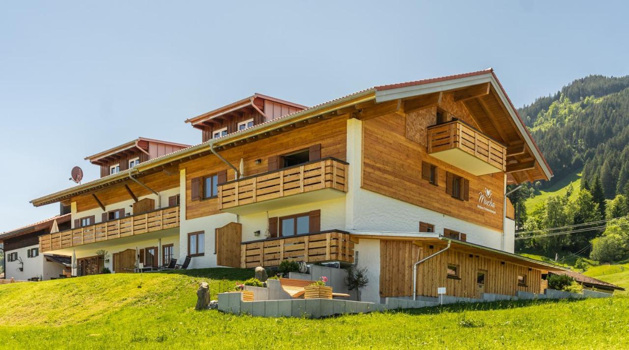 Berghaus Mucha - Ferienwohnungen - Naturpark Partner Bolsterlang Zewnętrze zdjęcie